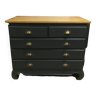 Carbon black chest of drawers