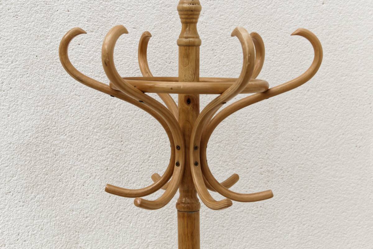 Bentwood coat rack, children's size