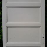 Porte vintage panneautée