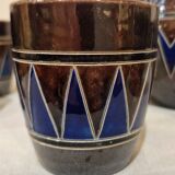 Ceramic cider/beer service - Art Deco - Zoller