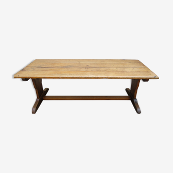 Coffee table period  solid oak