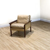 Chaise longue Hans Olsen en palissandre