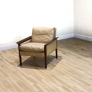 Hans Olsen rosewood chaise longue