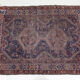 Persian rug antique senneh iranian 152.9 x 120.3 cm wool
