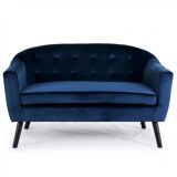 Velvet sofa
