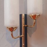 Double vintage wall lamp 50