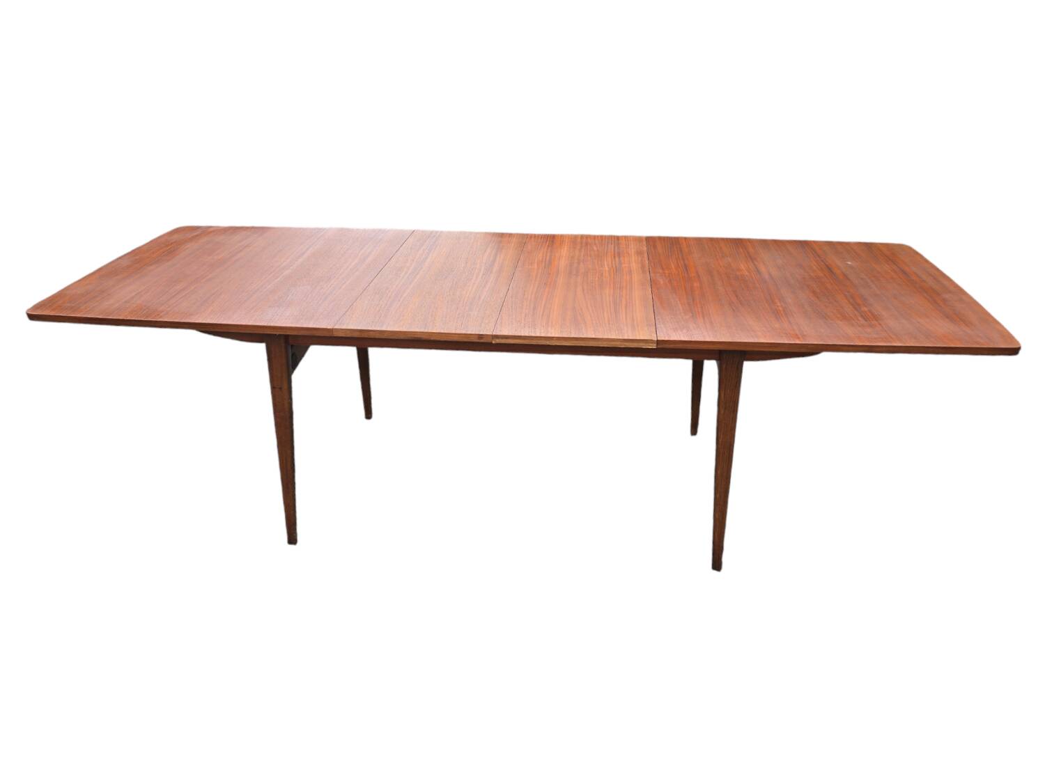 Scandinavian extendable table from the 60s in teak, 250cm L