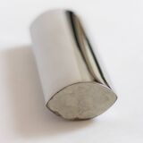 Chrome-plated metal bud vase, 1980s