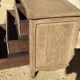 Louis XV style chest of drawers in stripped oak and left in natural wood