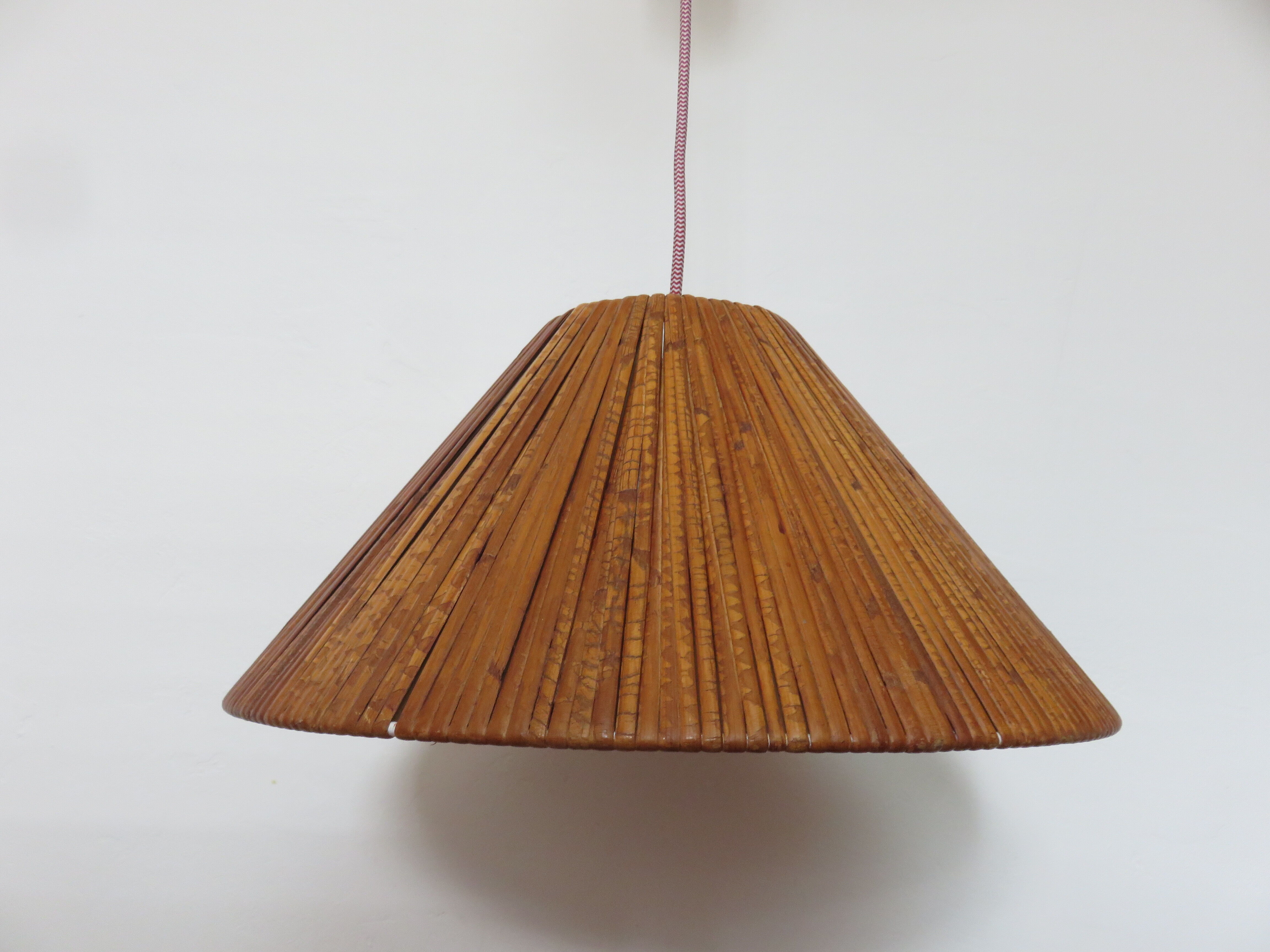 Suspension in rattan bamboo 60 years 70