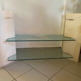 Travertine design shelf