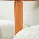 Armchair year 70 loop renovated