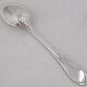 12 mocha spoons, coffee, silver-plated metal Ercuis Lauriers