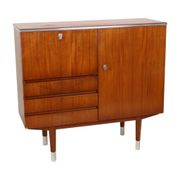 Vintage Bar Furniture Sideboard Teak Veneer Sixties