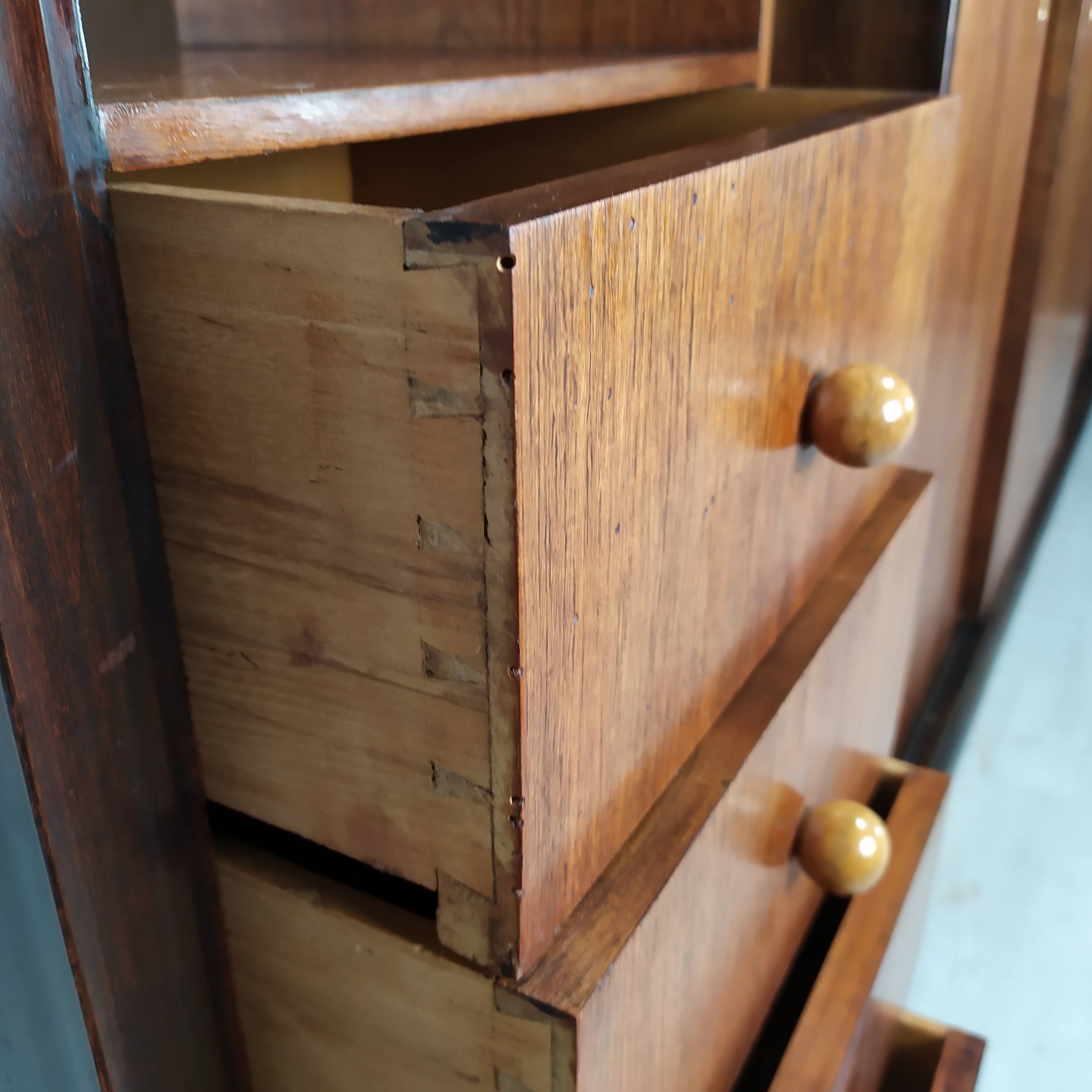 Art Deco library cabinet