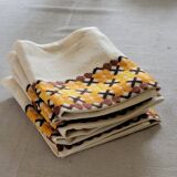 5 napkins - vintage