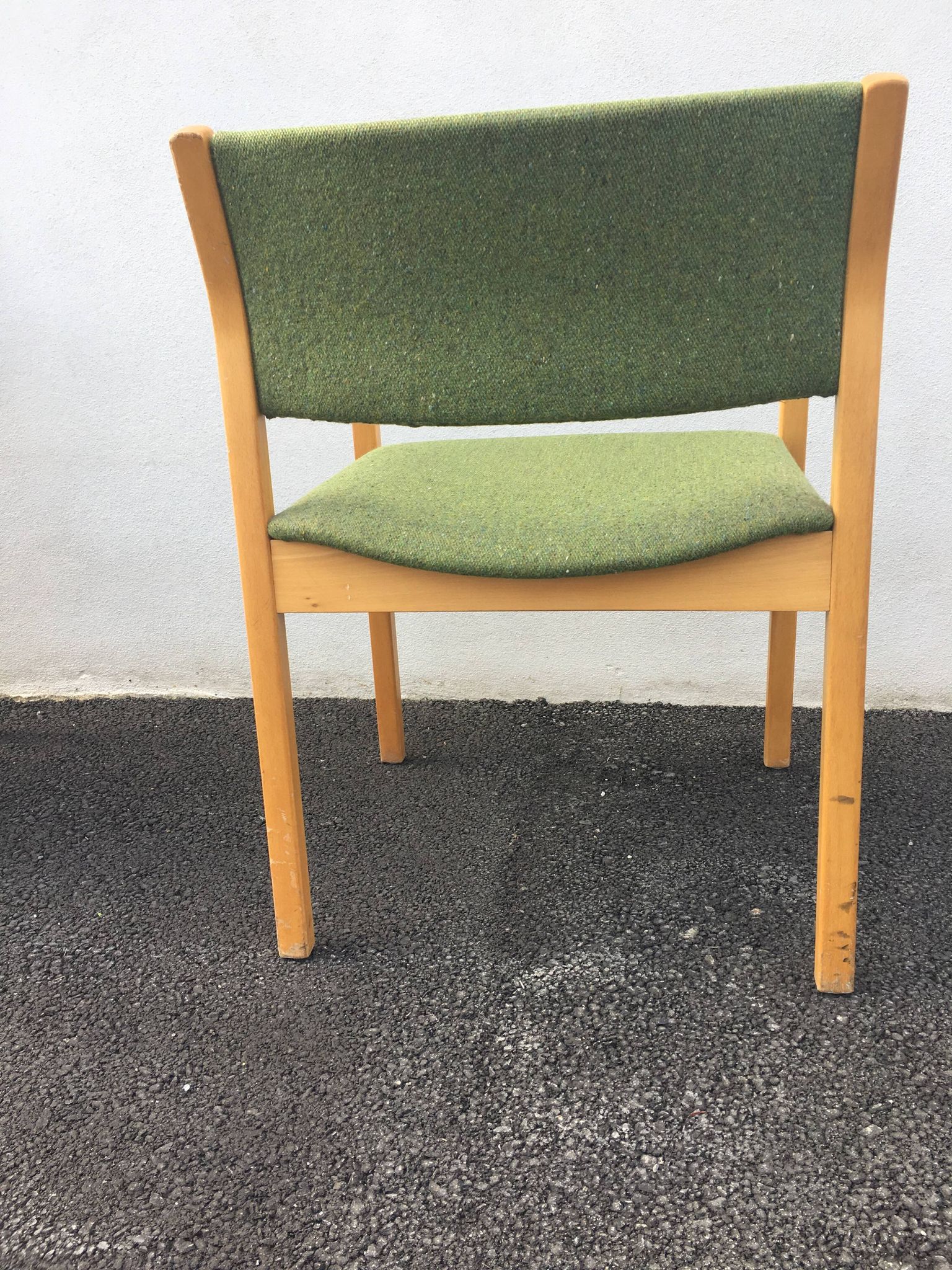 Curved wooden chairs by Wilhelm Ritz for Wilkhahn 1960/1970 - Set of 2