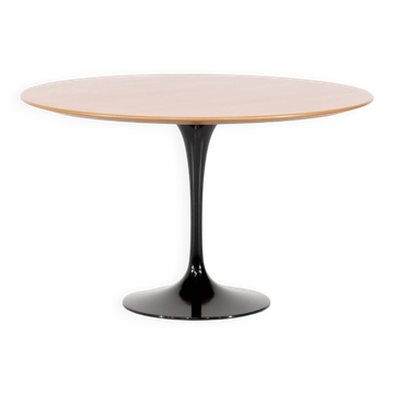 Table " Tulip " en bois par Eero Saarinen pour Knoll Studio, USA 1958