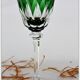 Series of 3 wine glasses from the Rhine Roemer St Louis Crystal model Provence