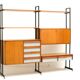 Free standing wall unit by 'Val Dera', Italy 1950's