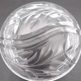 Candy box in chiseled crystal