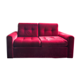 Red Velvet sofa