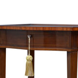 Edwards and Roberts mahogany and inlaid display table