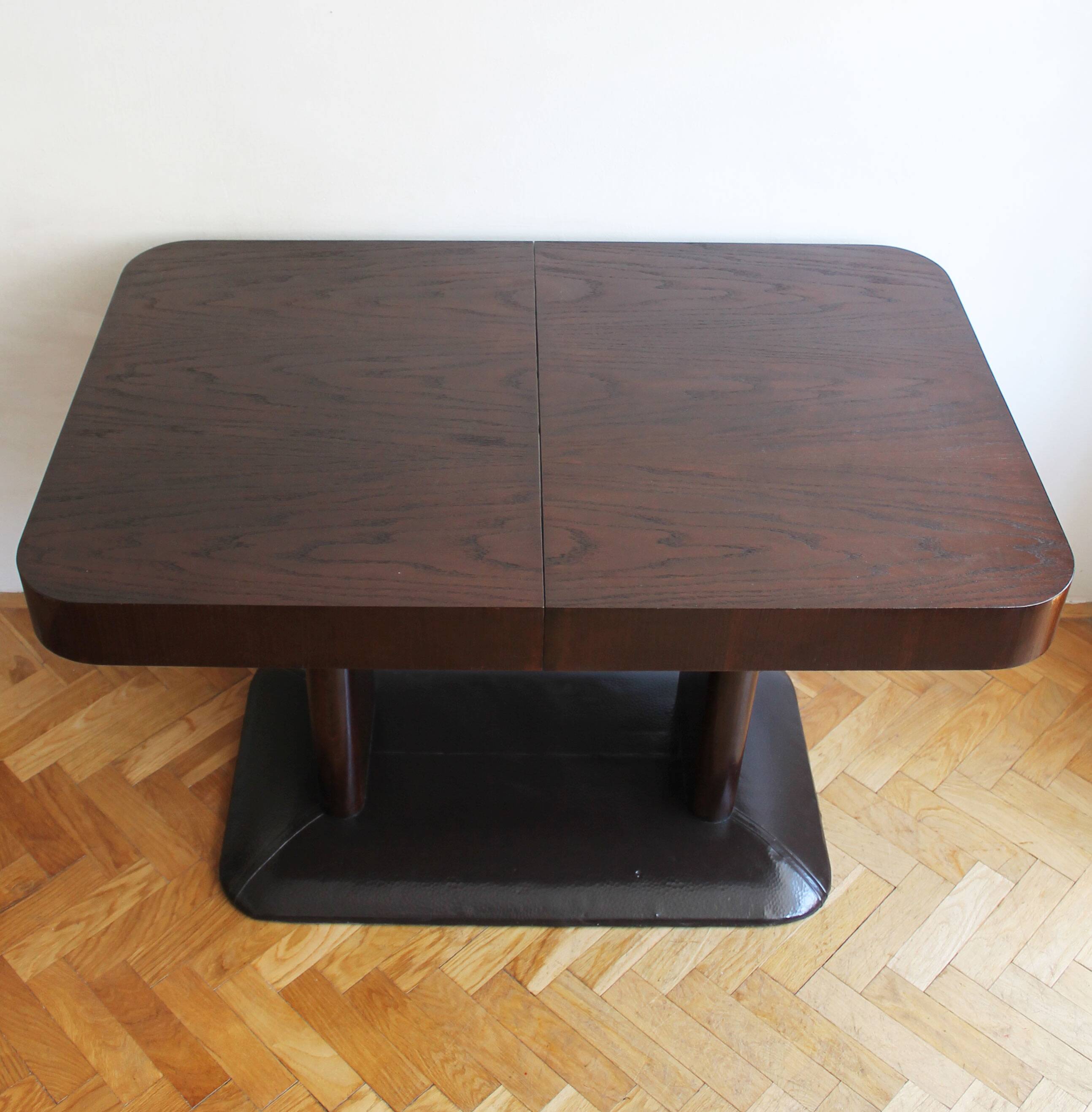 UP Brno Extendable Dining Table by Jindrich Halabala, 1930s