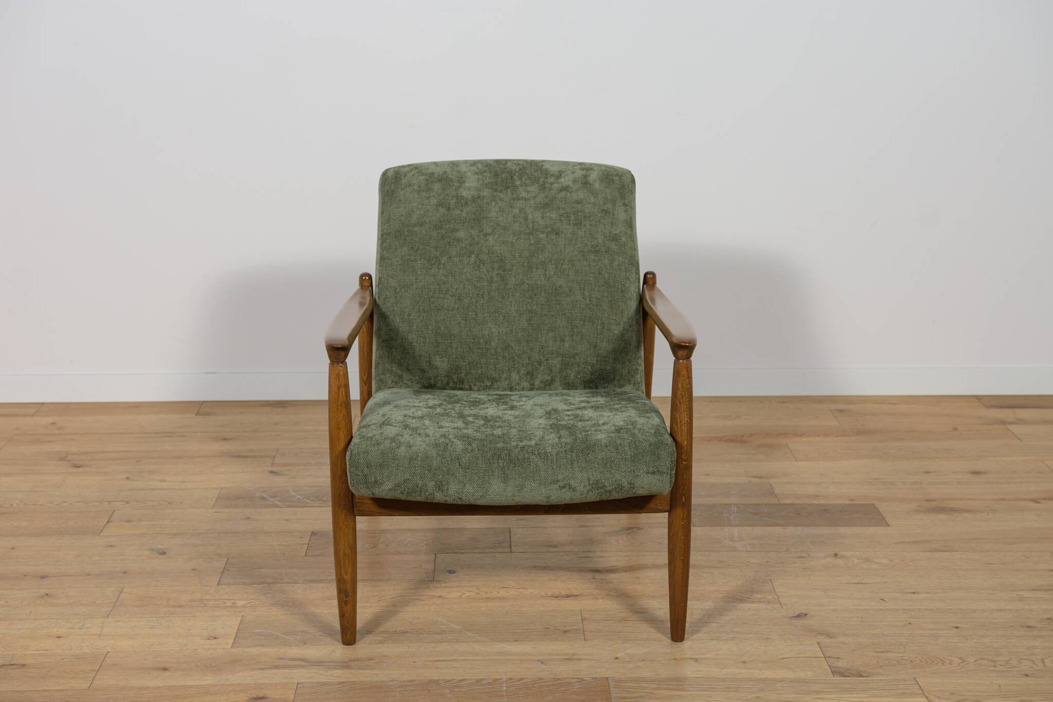 Mid-Century GFM-64 Armchairs by Edmund Homa for Gościcińskie Furniture Factory, Poland, Set of 2