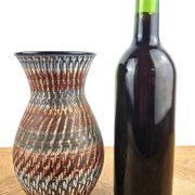 Vase  Handarbeit Ges Gesch Germany poterie vintage