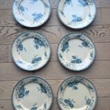 Royat Sarreguemines model flat plates