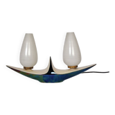 Lampe céramique Verceram, 1950, France.