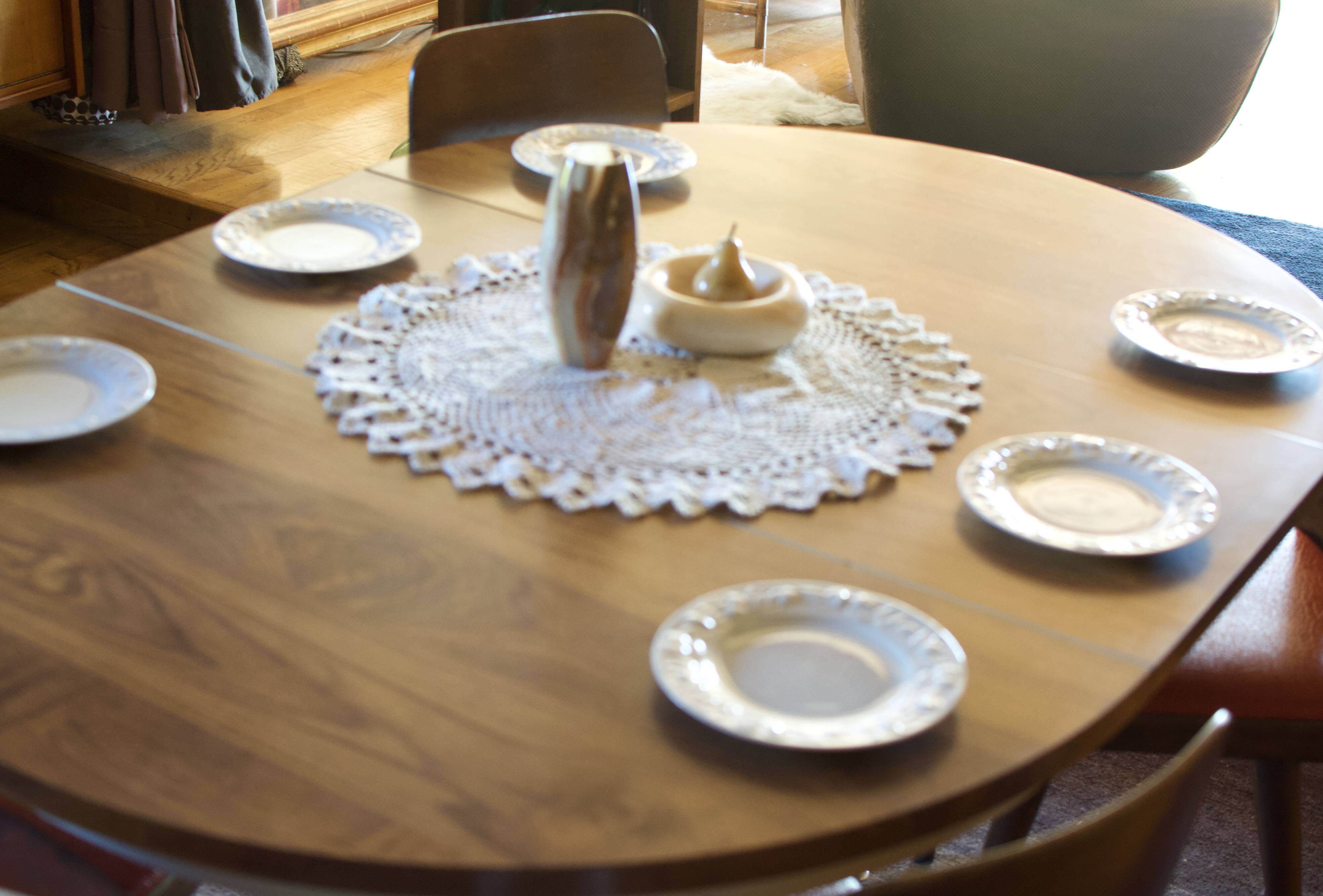 Set of 6 Royal Limoges porcelain plates