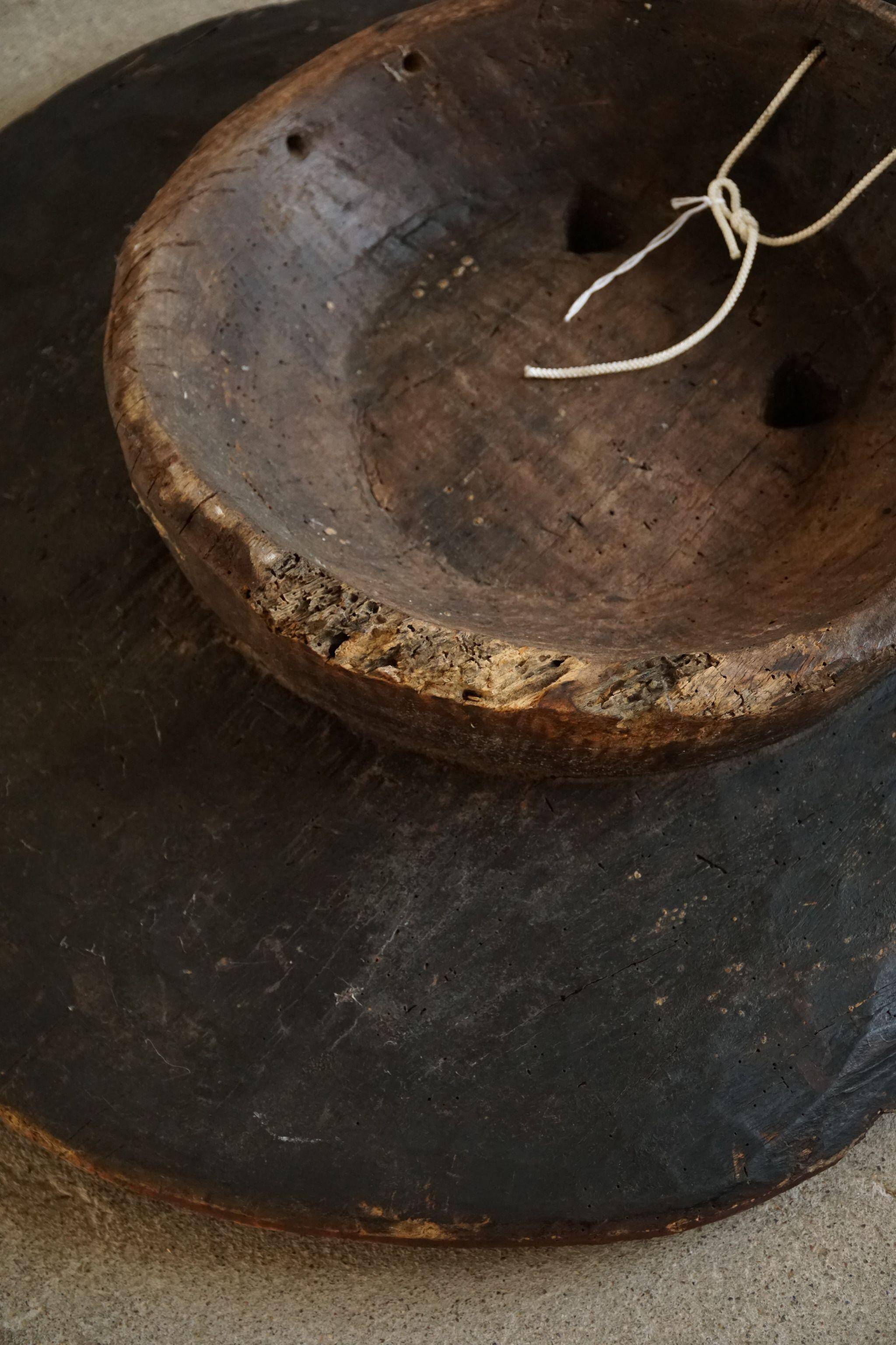 Grand Baule tribal mask Kple Kple African wooden, Ivory Coast, mid-20th century.