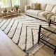 Handmade pure wool rug, size 1.5/2.5 m.