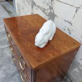 Commode d'époque Art déco en noyer 1930