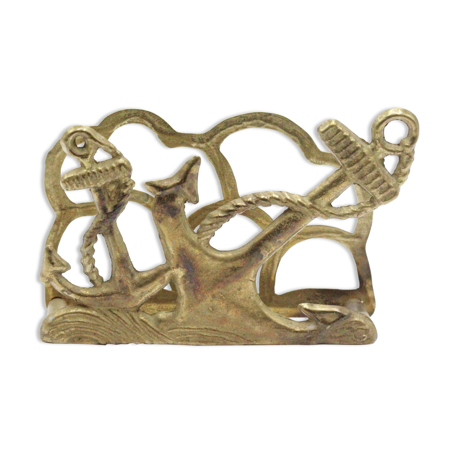 Anchor brass mail carrier