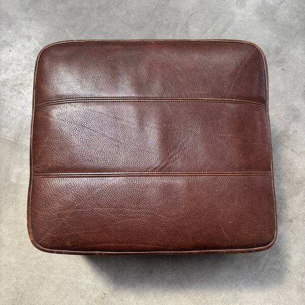 Vintage De Sede DS44 3 seat sofa with ottoman, 1970s