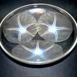 Bowl Plate Bindweed Volubilis in opalescent glass R. Lalique France 1921