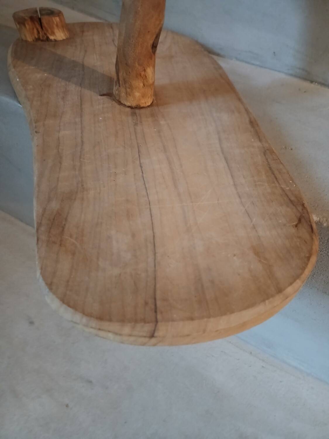 Wooden cheese board