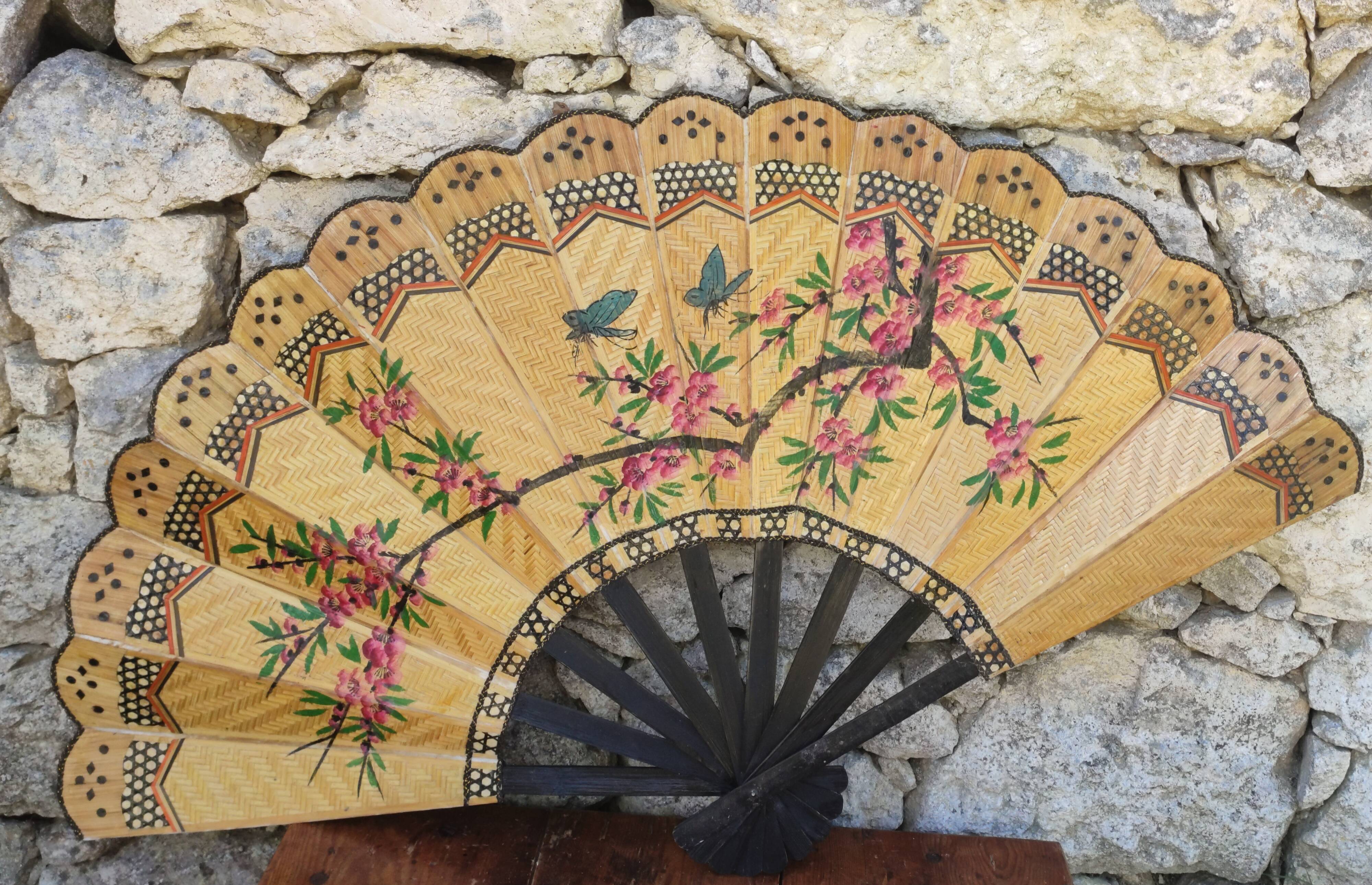 Large decorative fan
