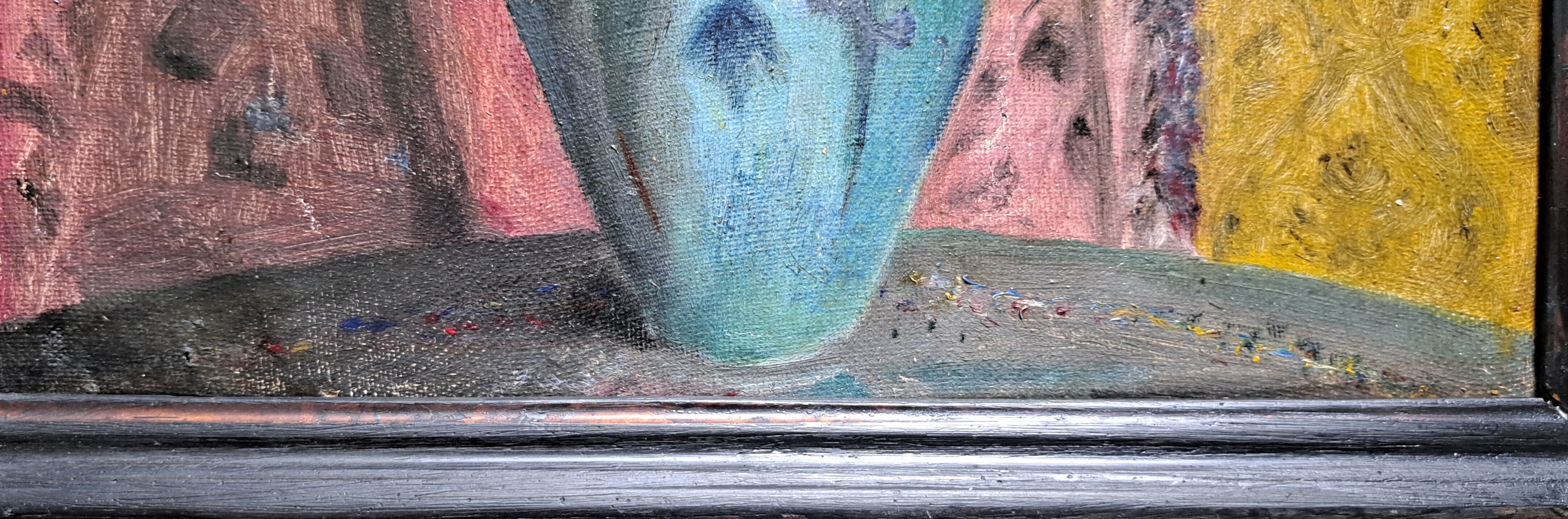 Painting HST still life, School of Paris, post-impressionism in Fauvism style, signed - 1907