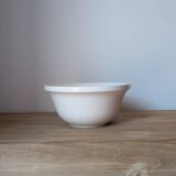 White salad bowl