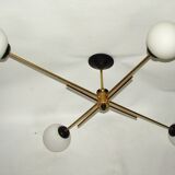 Chandelier de style Stilnovo, 1960s