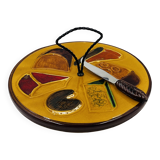 Cheese board with knife Vallauris