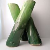 Bamboo ceramic vase