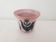 Ceramic flowerpot vase with rooster design - signed yvon roy durtal vallauris