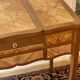 Coiffeuse en marqueterie de fleurs style Louis XV