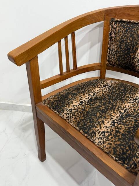 1930 art deco office armchair