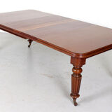 19Th Century mahogany dining table